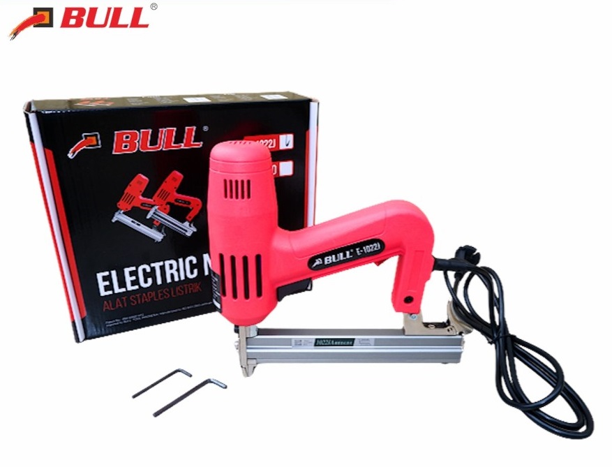 Alat paku tembak listrik Air nailer BULL - E-1022J